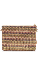 Women's Straw Portfolio Bag | Derimod Women's Straw Portfolio Bag | Derimod