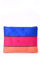 Women's Suede Clutch Bag | Derimod Women's Suede Clutch Bag | Derimod