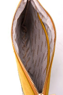 Women's Snakeskin Detailed Clutch Bag | Derimod Women's Snakeskin Detailed Clutch Bag | Derimod