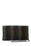 Women's Snakeskin Patterned Bag | Derimod Women's Snakeskin Patterned Bag | Derimod