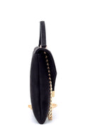 Women's Suede Chain Bag | Derimod Women's Suede Chain Bag | Derimod