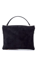 Women's Suede Chain Bag | Derimod Women's Suede Chain Bag | Derimod