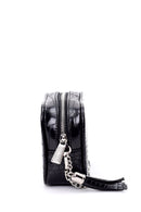 Women's Crocodile Patterned Chain Bag | Derimod Women's Crocodile Patterned Chain Bag | Derimod