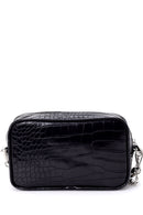 Women's Crocodile Patterned Chain Bag | Derimod Women's Crocodile Patterned Chain Bag | Derimod