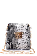 Women's Snakeskin Patterned Bag | Derimod Women's Snakeskin Patterned Bag | Derimod