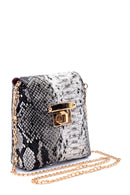 Women's Snakeskin Patterned Bag | Derimod Women's Snakeskin Patterned Bag | Derimod