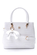 Women's Crocodile Patterned Bag | Derimod Women's Crocodile Patterned Bag | Derimod