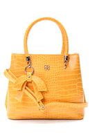 Women's Crocodile Patterned Bag | Derimod Women's Crocodile Patterned Bag | Derimod
