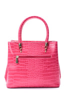 Women's Crocodile Patterned Bag | Derimod Women's Crocodile Patterned Bag | Derimod