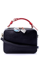 Women's Crocodile Detailed Crossbody Bag | Derimod Women's Crocodile Detailed Crossbody Bag | Derimod
