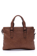 Men's Knitted Briefcase | Derimod Men's Knitted Briefcase | Derimod
