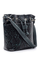 Women's Snakeskin Detailed Bag | Derimod Women's Snakeskin Detailed Bag | Derimod