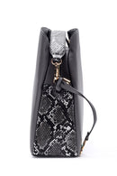 Women's Snakeskin Detailed Bag | Derimod Women's Snakeskin Detailed Bag | Derimod