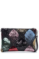 Women's Sequin Clutch Bag | Derimod Women's Sequin Clutch Bag | Derimod