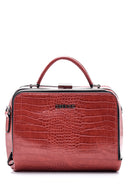 Women's Crocodile Patterned Bag | Derimod Women's Crocodile Patterned Bag | Derimod