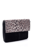 Women's Leopard Detailed Crossbody Bag | Derimod Women's Leopard Detailed Crossbody Bag | Derimod