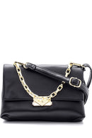 Women's Chain Detailed Crossbody Bag | Derimod Women's Chain Detailed Crossbody Bag | Derimod