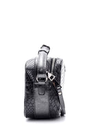 Women's Crocodile Patterned Crossbody Bag | Derimod Women's Crocodile Patterned Crossbody Bag | Derimod