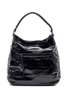 Women's Patent Leather Shoulder Bag | Derimod Women's Patent Leather Shoulder Bag | Derimod