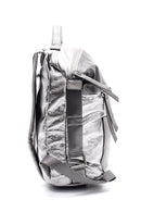 Women's Snakeskin Pattern Detailed Backpack | Derimod Women's Snakeskin Pattern Detailed Backpack | Derimod