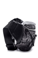 Women's Snake Pattern Waist Bag | Derimod Women's Snake Pattern Waist Bag | Derimod