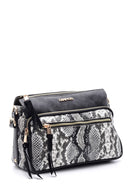 Women's Snakeskin Patterned Crossbody Bag | Derimod Women's Snakeskin Patterned Crossbody Bag | Derimod