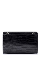 Women's Crocodile Patterned Shoulder Bag | Derimod Women's Crocodile Patterned Shoulder Bag | Derimod