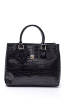 Women's Crocodile Patterned Shoulder Bag | Derimod Women's Crocodile Patterned Shoulder Bag | Derimod