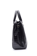 Women's Crocodile Patterned Shoulder Bag | Derimod Women's Crocodile Patterned Shoulder Bag | Derimod