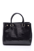 Women's Crocodile Patterned Shoulder Bag | Derimod Women's Crocodile Patterned Shoulder Bag | Derimod