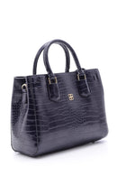 Women's Crocodile Patterned Shoulder Bag | Derimod Women's Crocodile Patterned Shoulder Bag | Derimod