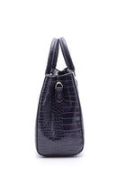 Women's Crocodile Patterned Shoulder Bag | Derimod Women's Crocodile Patterned Shoulder Bag | Derimod