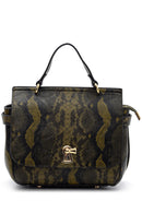 Women's Snakeskin Patterned Bag | Derimod Women's Snakeskin Patterned Bag | Derimod