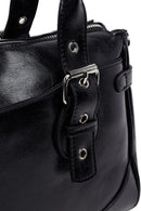 Woman Black Long-Strap Casual Shoulder Bag | Derimod Woman Black Long-Strap Casual Shoulder Bag | Derimod