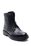 Men's Leather Zippered Boots | Derimod Men's Leather Zippered Boots | Derimod