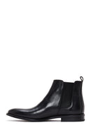 Men's Black Leather Casual Chelsea Boots | Derimod Men's Black Leather Casual Chelsea Boots | Derimod