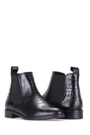 Crocodile Patterned Women's Boots | Derimod Crocodile Patterned Women's Boots | Derimod