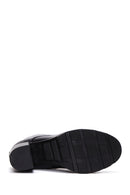 Women's Black Leather Platform High Heel Boots | Derimod Women's Black Leather Platform High Heel Boots | Derimod