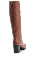 Women's Heeled Leather Boots | Derimod Women's Heeled Leather Boots | Derimod