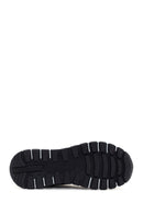 Women's Black Thick Soled Leather Sneaker | Derimod Women's Black Thick Soled Leather Sneaker | Derimod