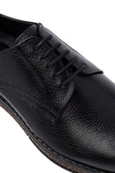 Men's Black Lace Up Leather Casual Shoes | Derimod Men's Black Lace Up Leather Casual Shoes | Derimod