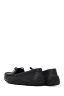 Women's Black Tasselled Leather Loafer | Derimod Women's Black Tasselled Leather Loafer | Derimod