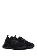 Women's Black Fabric Sneaker | Derimod Women's Black Fabric Sneaker | Derimod