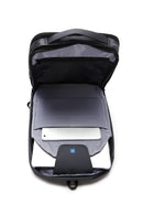 D-Pack Unisex Gri Teknolojik Kumaş Hardcase Sırt Çantası | Derimod D-Pack Unisex Gri Teknolojik Kumaş Hardcase Sırt Çantası | Derimod