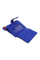 Woman Blue Charm Card Holder | Derimod Woman Blue Charm Card Holder | Derimod