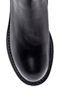 Women's Leather Casual Zipper Boots | Derimod Women's Leather Casual Zipper Boots | Derimod