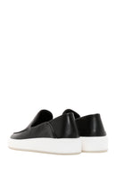 Men's Black Leather Sports Loafer | Derimod Men's Black Leather Sports Loafer | Derimod