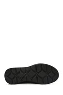 Erkek Siyah Bağcıklı Deri Casual Sneaker | Derimod Erkek Siyah Bağcıklı Deri Casual Sneaker | Derimod
