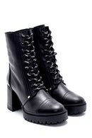 Women's Leather Heeled Boots | Derimod Women's Leather Heeled Boots | Derimod