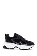 Women's Black Thick Soled Sneaker | Derimod Women's Black Thick Soled Sneaker | Derimod